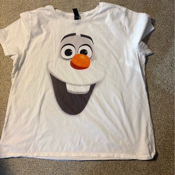 Disney Tops - Disney Frozen Softstyle White T-Shirt